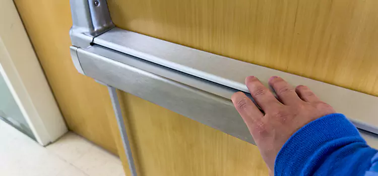 Installing a Push Bar on a Door Pahrump
